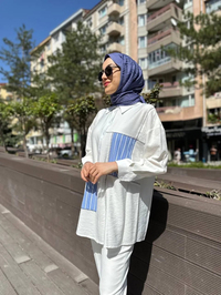 Cloche CL3521 Ekru Eliza Gömlek