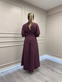 Exquise E25K05118164 Bordo Jaycee Elbise