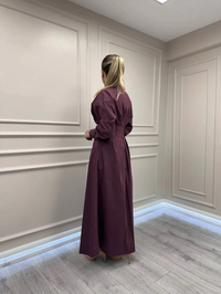 Exquise E25K05118164 Bordo Jaycee Elbise