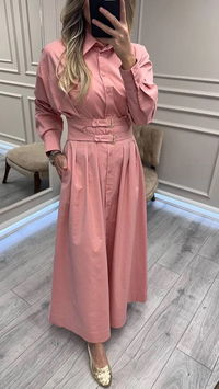 Exquise E25K05118164 Gül Kurusu Jaycee Elbise