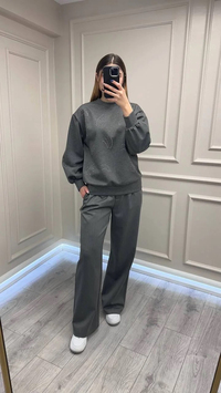 Exquise E25K05175002 Antrasit Fara Sweat