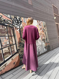 Ghisa 25YGSELB4959 Bordo Elbise
