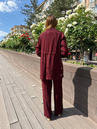 Ghisa 25YGSTKM3178 Bordo İkili Takım