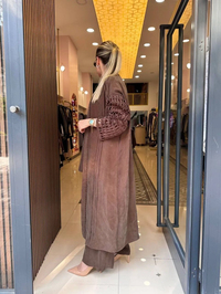 Ghisa 25YGSTKM7329 Kahve Üçlü Takım