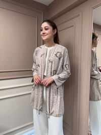 Ghisa 25YGSTNK4836 Taş Taş Detaylı Tunik