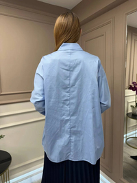 Ghisa 25YGSTNK4848 Mavi Taşlı Tunik