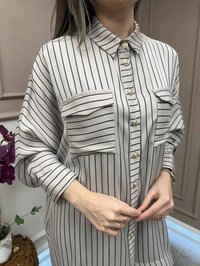 Ghisa 25YGSTNK4871 Taş Çizgili Tunik