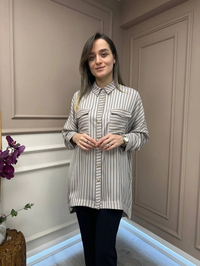 Ghisa 25YGSTNK4871 Taş Çizgili Tunik