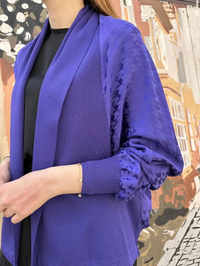 Ghisa 25YÖRHRK3157 Mor Hırka