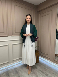 Ghisa 25YÖRHRK3157 Zümrüt Hırka