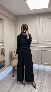 Ghisa 26KGSPNT8962 Siyah Pantolon