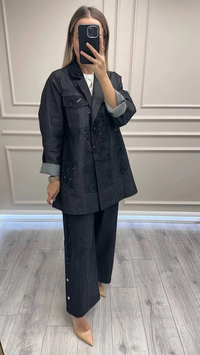 Ghisa 26KGSTKM3209 Siyah İkili Takım