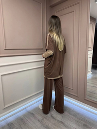 Ghisa 26KGSTKM4094 Kahve Üçlü Takım
