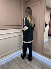 Ghisa 26KGSTKM4094 Siyah Üçlü Takım