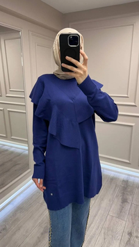 Ghisa 26KOBTNK4206 Lacivert Tunik