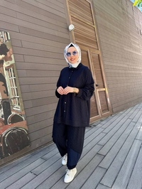 Ghisa 3610T9141 Lacivert Çizgili Takım