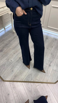 Ghisa 3611P8079 Mavi Taşlı Kot Pantolon