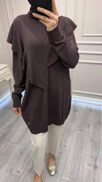 Ghisa 3620T4325 Kahve Merserize Tunik