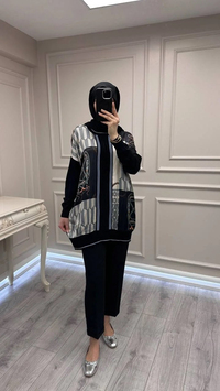 Ghisa 3630T4148 Siyah Tunik