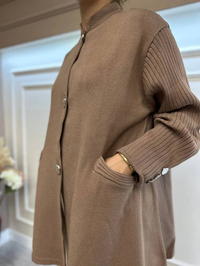 Ghisa 4KGSHRK3439 Latte Triko Hırka