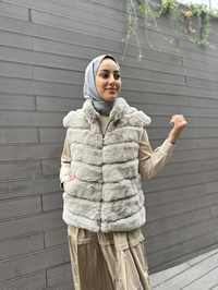 Ghisa 4KGSYLK3502 Taş Kürk Yelek