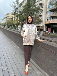 Ghisa 4YGSCKT3685 Bej Taş Süslemeli Ceket
