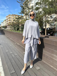Ghisa 4YGSTKM4202 Gri İkili Takım