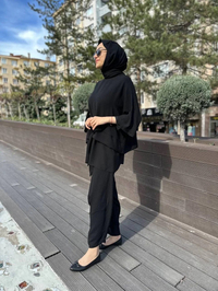 Ghisa 4YGSTKM4202 Siyah İkili Takım