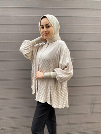 Ghisa 4YGSTNK4511 Taş Yakası Ribanalı Tunik