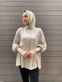 Ghisa 4YGSTNK4511 Taş Yakası Ribanalı Tunik