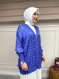 Ghisa 4YÖRHRK3820 Lila Hırka
