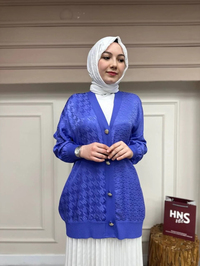 Ghisa 4YÖRHRK3820 Lila Hırka