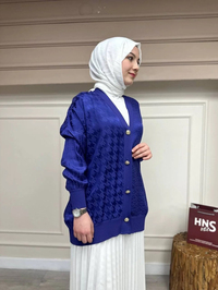 Ghisa 4YÖRHRK3820 Mor Hırka