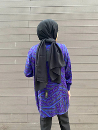 Ghisa 4YÖRTNK4584 Mor Benek Detaylı Tunik