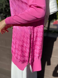 Ghisa 4YÖRTNK4612 Fuşya Fermuar Detaylı Tunik