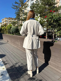 Ghisa 5KGSTKM3964 Taş Detaylı İkili Takım