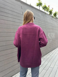 Ghisa 5KOBHRK3099 Bordo Detaylı Hırka