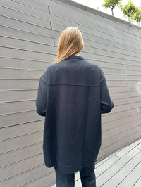 Ghisa 5KOBHRK3099 Siyah Detaylı Hırka