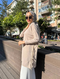 Ghisa 5KOBTNK4689 Taş Tül Detaylı Merserize Tunik