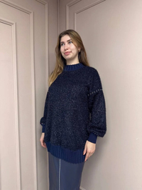 Ghisa 5KÖRTNK4791 Lacivert Tunik