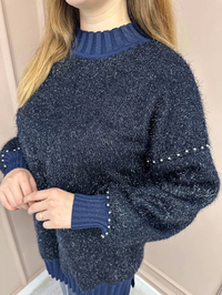 Ghisa 5KÖRTNK4791 Lacivert Tunik