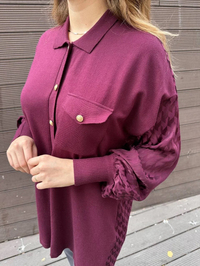 Ghisa 5KÖRTNK4800 Mürdüm Tunik