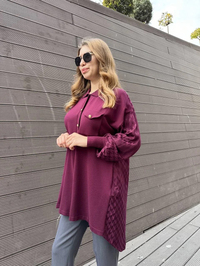 Ghisa 5KÖRTNK4800 Mürdüm Tunik