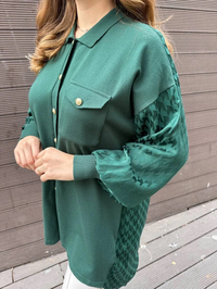 Ghisa 5KÖRTNK4800 Yeşil Tunik
