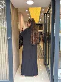 Heddy & Nurcan Çetin 23202 Siyah Yırtmaçlı Kap