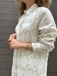 Heddy & Nurcan Çetin 23248 Ekru Tunik