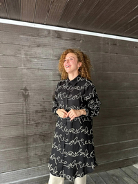 Heddy & Nurcan Çetin 23248 Siyah Tunik