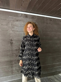 Heddy & Nurcan Çetin 23248 Siyah Tunik