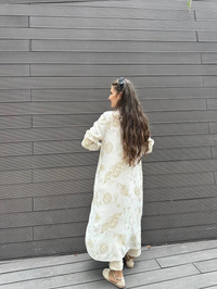 Heddy & Nurcan Çetin 23249 Ekru Ara Boy Tunik