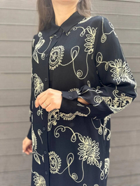 Heddy & Nurcan Çetin 23249 Siyah Ara Boy Tunik